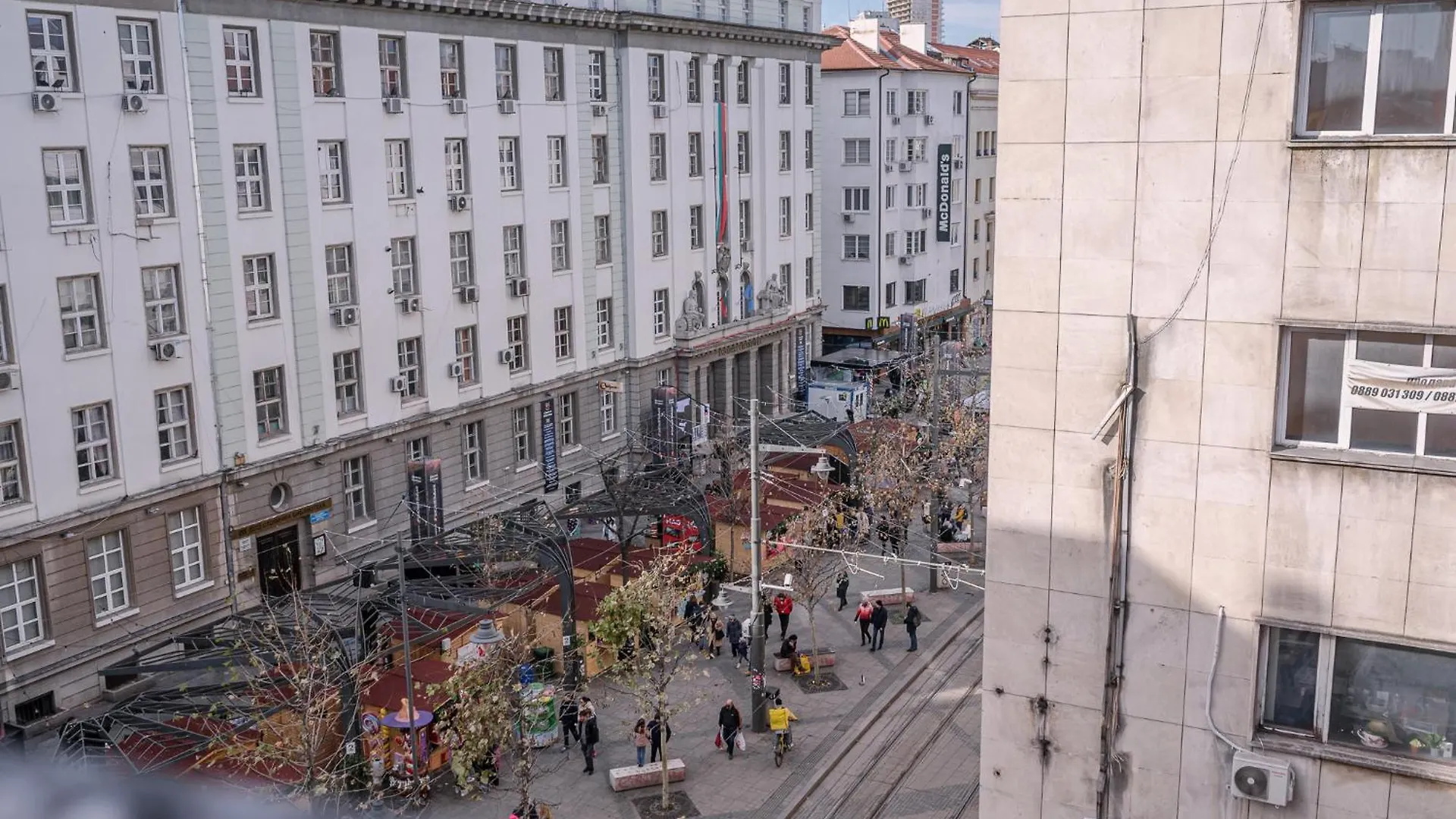 Slaveykov Sqr Urbanlux Topcentre 2Bdr Free Parking Sofia